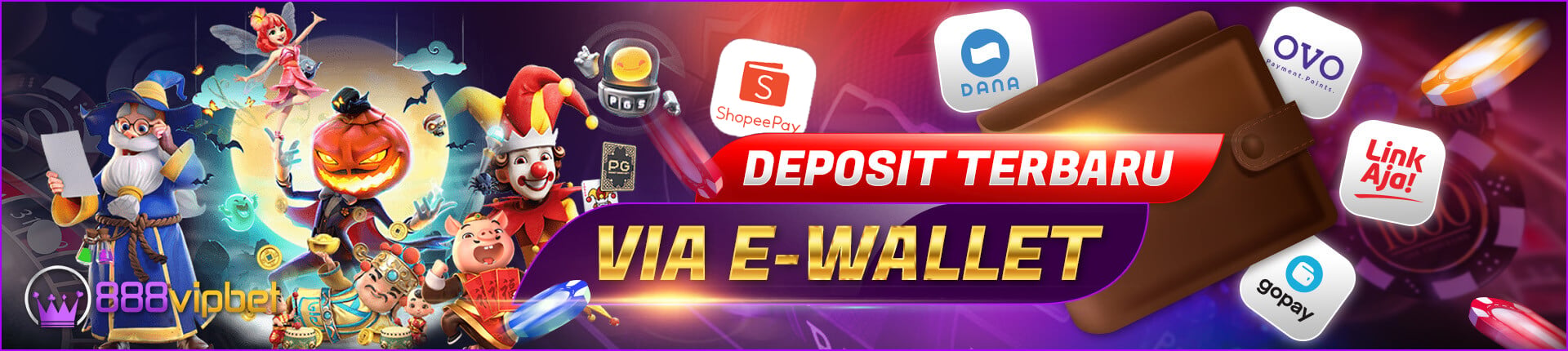 Deposit Linkaja Terbaru 888VipBet